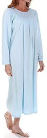 img 3 attached to Calida Cotton Sleeve Nightgown 33300