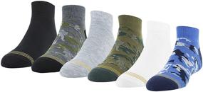 img 4 attached to 🧦 Boys Camo Lo Cut Socks by Gold Toe