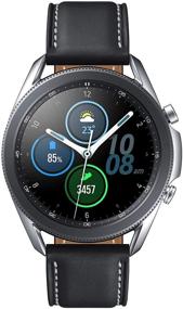 img 4 attached to ⌚ Восстановленные часы Samsung Watch 3 (41 мм, серебристые) - смарт-часы с GPS, Bluetooth, LTE