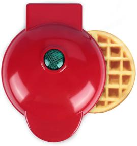 img 4 attached to 🧇 Portable Mini Waffle Maker: Easy-to-Use Electric Non-Stick Grill - Perfect for Breakfast Anywhere!