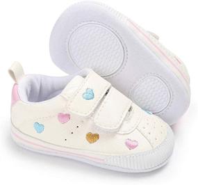 img 4 attached to 👟 Comfortable ENERCAKE Walking Sneakers for Toddler Boys with Multi-Color Design