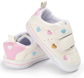 img 2 attached to 👟 Comfortable ENERCAKE Walking Sneakers for Toddler Boys with Multi-Color Design