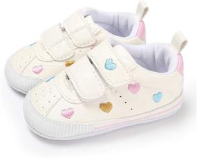 img 1 attached to 👟 Comfortable ENERCAKE Walking Sneakers for Toddler Boys with Multi-Color Design