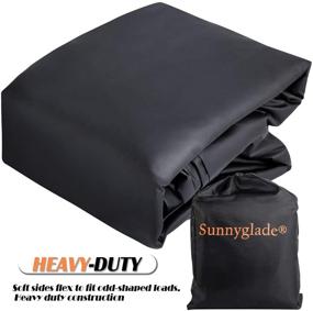 img 2 attached to 🌤️ Sunnyglade Waterproof Roof Top Cargo Bag - 15 Cubic Feet - Universal Fit for All Roof Racks