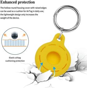 img 3 attached to Silicone Luminous Shockproof Protective Carabiner