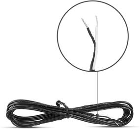 img 1 attached to 📻 TNP AM Loop Antenna 2 Pin Cable Bare Wire (5ft) for Home Tabletop Stereo Radio Sound Receiver - Compatible with Yamaha, Onkyo, Denon