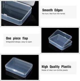 img 2 attached to Rectangular Plastic Storage Containers Hinged