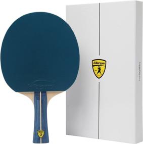 img 4 attached to 🏓 Premium Recreational Table Tennis Paddle, Ping Pong Racket with Wooden Blade, Jet Basic Rubber Grip and Ping Pong Ball Set