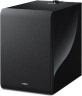 🎵 enhance your audio experience with yamaha musiccast sub 100 wireless subwoofer, alexa compatible - black logo