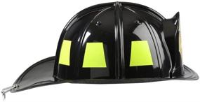 img 3 attached to 🔥 Black Fire Chief Helmet by Aeromax