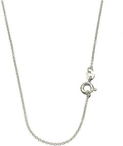 img 3 attached to 💎 Sleek Sterling Silver Cross Necklace with Cable Chain from Italy