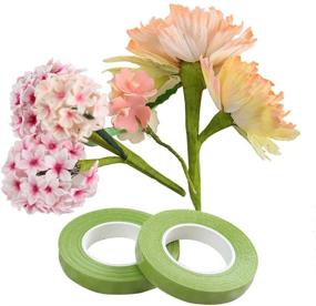 img 2 attached to 30 Yards Light Green Floral Tape Stem Wrap - Ideal for Bouquet Stem Wrapping and Crafts - No-Stick Flower Tape (1/2 Inch)