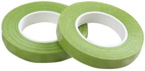 img 3 attached to 30 Yards Light Green Floral Tape Stem Wrap - Ideal for Bouquet Stem Wrapping and Crafts - No-Stick Flower Tape (1/2 Inch)