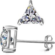 💎 ювелирные изделия для девочек "emma sterling triangle zirconia" в manor логотип