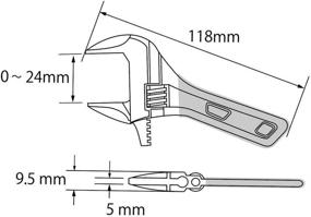 img 1 attached to Adjustable Short Color Wrenches UM24SS