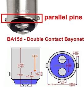 img 2 attached to 💡 AC10 18-Volt Interior Lights with Bayonet Contact, 6-Inch