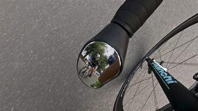 img 1 attached to 🔍 Sprintech Road Drop Bar Rearview Bike Mirror - Single, Left Side Dropbar, Black - Enhancing Cycling Safety and Visibility