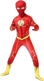 img 4 attached to Halloween Justice Superhero Bodysuit Costumes: Unleash Your Inner Hero