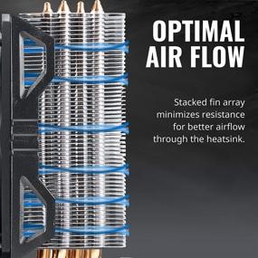 img 1 attached to Cooler Master Hyper 212 EVO V2 CPU Air Cooler with SickleFlow 120 V2 PWM Fan, 4 Copper Heat Pipes, Compatible with AMD Ryzen and Intel LGA1200/1151