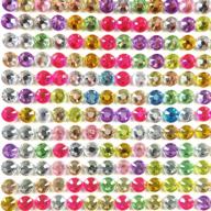 500 pieces of multi-colored wrapables 6mm crystal diamond adhesive rhinestones logo