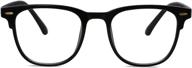 👓 sojos square nerd blue light blocking glasses for men and women - tr90 frame, anti blue ray computer screen glasses (sj5068) logo