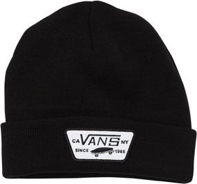 img 1 attached to 🎩 Black Vans Milford Beanie - SEO-friendly