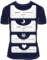 dumoban t-shirt ruler guide for vinyl - perfect t-shirt alignment tool for all ages (4 rulers included) logo