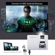 🎥 vasttron mini projector: portable multimedia home theater for full hd movies, games & more logo