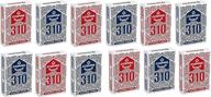 🃏 copag 310 playing cards - 12-deck pack, red/blue - poker size/regular index - true linen plastic coated finish: a premium choice for card enthusiasts логотип