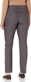 img 1 attached to Gloria Vanderbilt Women's Straight Trouser: Stylish Women's Clothing for Suiting & Blazers