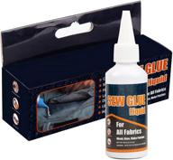 🧵 sewor 7 minute quick bonding fast-dry fabric glue for diy mask making - liquid reinforcing adhesive for speedy fix, ideal for all fabrics clothing, cotton, flannel, denim, leather, polyester, and doll repair logo