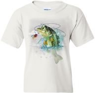 fishing t shirt fisherman camping tee boys' clothing for tops, tees & shirts logo