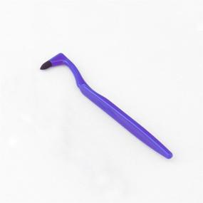 img 3 attached to HealthAndYoga(TM) Ergonomic Tooth Stain Remover with Enhanced Tip (Single, Purple)