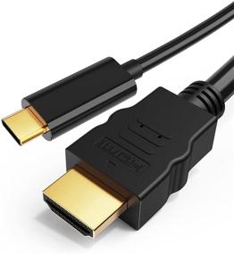 img 4 attached to 🔌 16.5FT USB C to HDMI Cable Adapter, CableCreation Type C to HDMI 4K Cable, Compatible with Macbook Pro 2020 2019, iPad Pro 2020 2018, Surface Book 2, XPS 15 13, Yoga 920 910, Galaxy S20, S20+