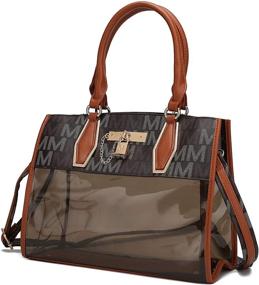 img 4 attached to 👜 Waterproof Crossbody Messenger Shoulder Women's Handbags & Wallets with Signature Style in Satchels