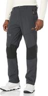 👖 magcomsen men's winter pants with fleece lining, ski snow pants water resistant, 4 zip pockets outdoor pants logo