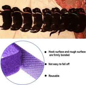 img 1 attached to 🐶 30 Pcs Double-Sided Soft Adjustable Puppy Whelping Collars - Newborn Pet Collars in 15 Colors