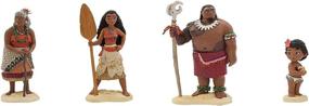 img 3 attached to 🎂 Enchanting 10 Pack Moana Cake Toppers: Explore with Moana Action Figure Set!