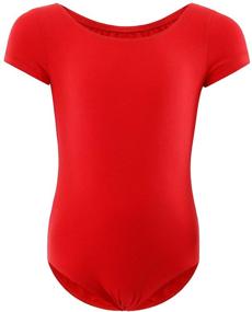 img 4 attached to LEOTARDS Ballet Toddler Gymnastics Girls' Clothing for Active - WEGETIT
