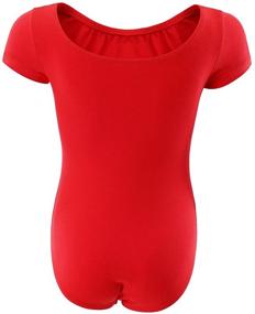 img 3 attached to LEOTARDS Ballet Toddler Gymnastics Girls' Clothing for Active - WEGETIT