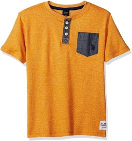 img 1 attached to 👕 Толстая хэнли-майка для мальчиков от U.S. Polo Assn.