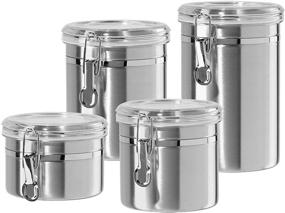 img 4 attached to Oggi Corporation 4-Piece Stainless Steel Food Storage Container Set