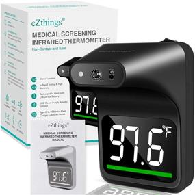 img 4 attached to Non Contact Medical Screening Forehead Thermometer For Physician Offices And Hospitals (Mounted)