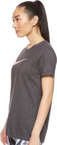 img 2 attached to Nike Womens Drifit Black Heather Sports & Fitness in Team Sports