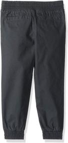 img 1 attached to 👖 Stylish and Comfortable: Hurley Woven Jogger Pants Black for Boys' Casual Wear