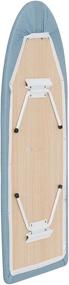 img 1 attached to 🌙 Blue Collapsible Tabletop Ironing Board with Folding Legs - Household Essentials 120101-0