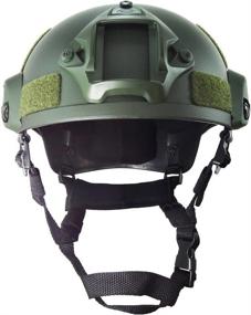 img 1 attached to ATAIRSOFT Tactical Airsoft Paintball Helmet Sports & Fitness