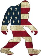 rogue river tactical usa flag bigfoot sasquatch sticker: patriotic american car decal gift logo