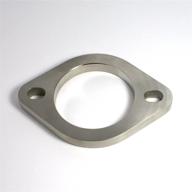 🔩 2.5 inch 2-bolt exhaust flange made from 304 stainless steel logo