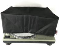🔒 waterproof anti-static dust cover for turntables: beat breakerz - fits technics sl1200/sl1210, pioneer plx 1000, and more! logo